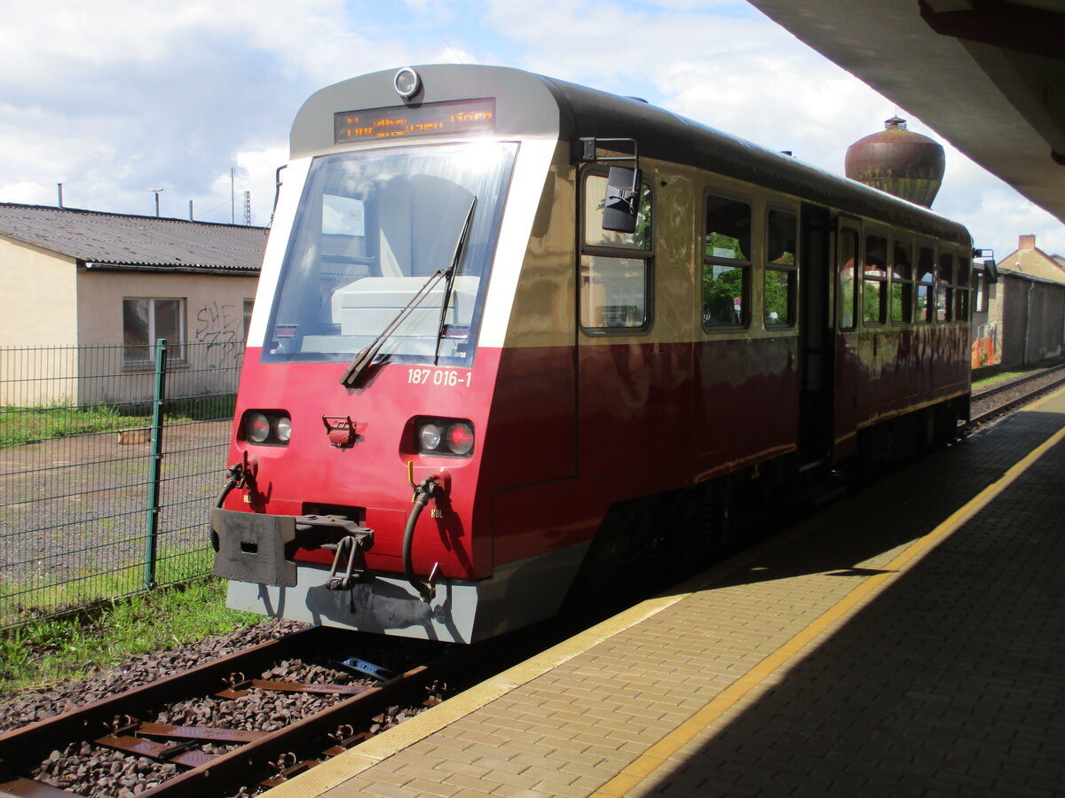 HSB 187 016,am 14.Mai 2026,in Nordhausen Nord.