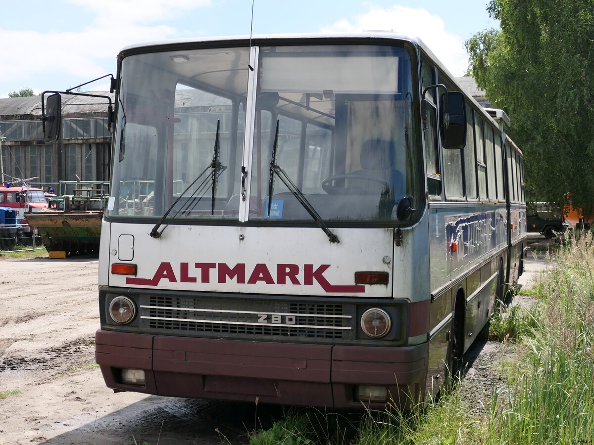 Ikarus 280 vom Technikmuseum Pütnitz (ex Altmark) in Pütnitz.