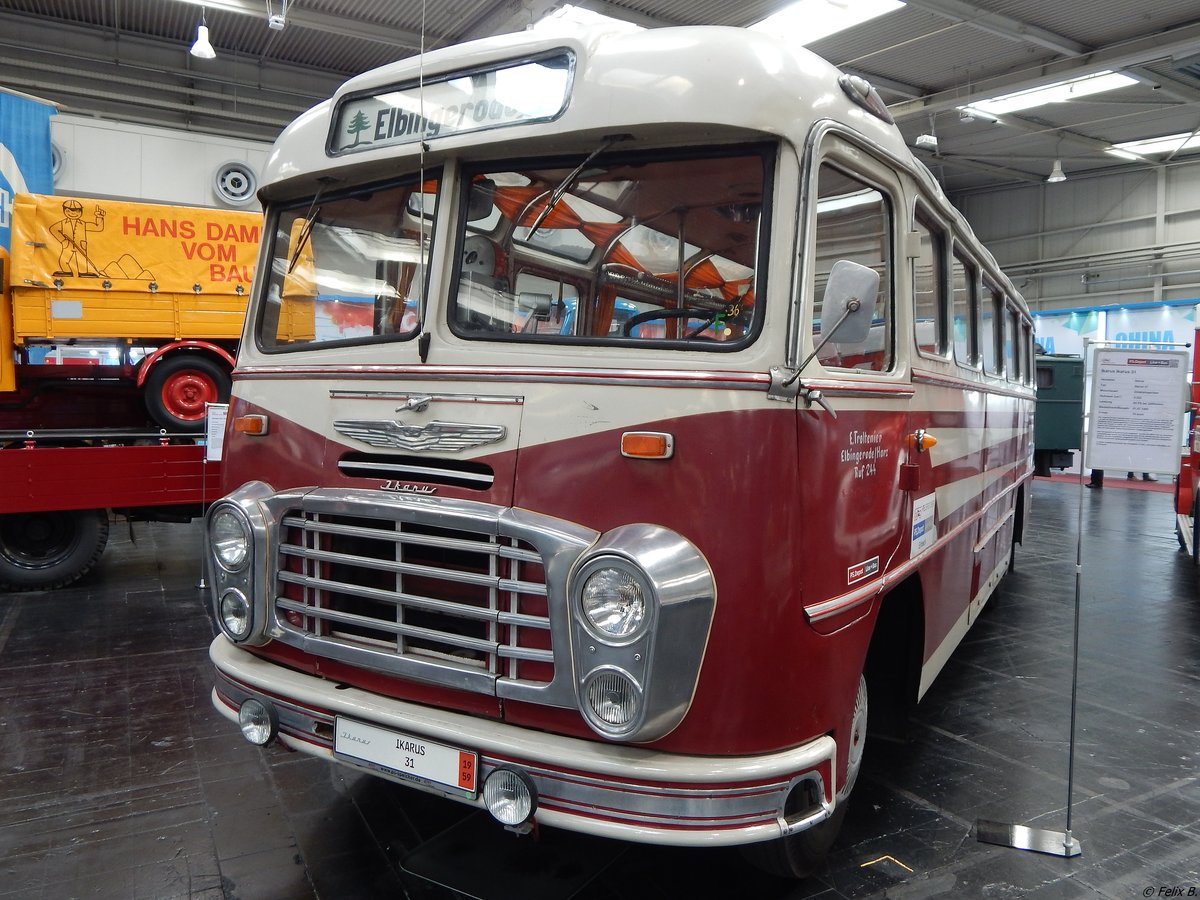 Ikarus 31 von Troltenier/PS-Speicher aus Deutschland in Hannover auf der IAA.