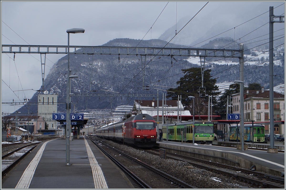 In Aigle vermitteln die Züge der Simplon Linie Anschlüsse nach Leysin, Les Diableterts und Champéry.
2. Feb. 2015