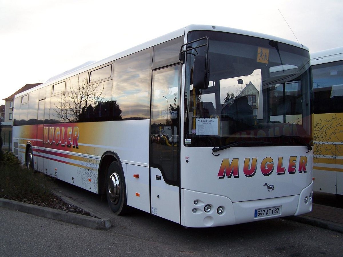 Ingwiller - 23. Januar 2008 : Temsa Box der Firma Mugler