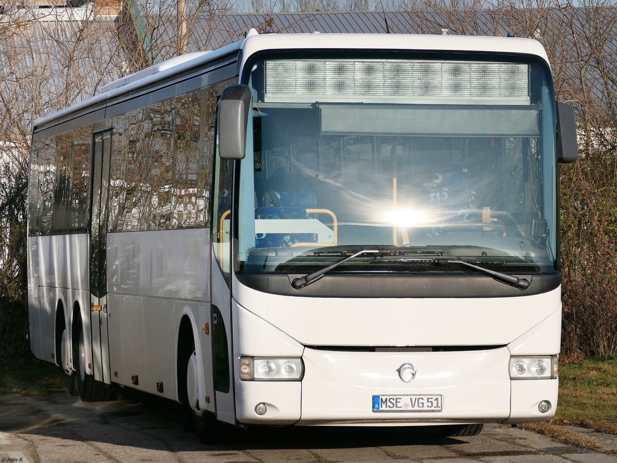 Irisbus Arway der MVVG (exex AS Tours Sarl/L, ex Primo/D) in Neubrandenburg.