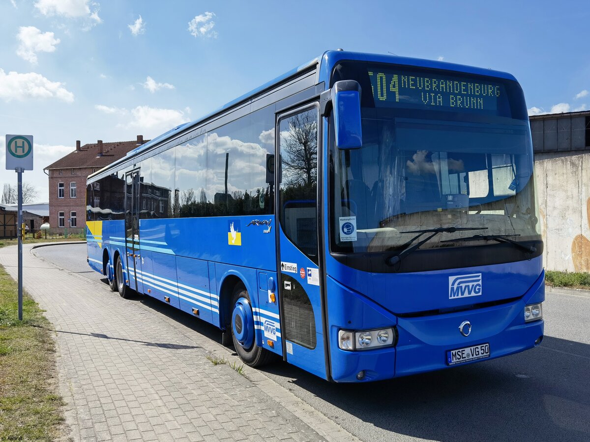 Irisbus Arway der MVVG in Friedland.