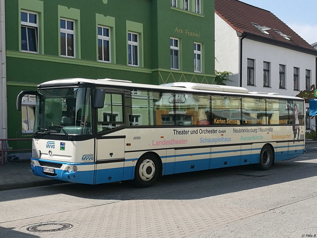 Irisbus Axer der MVVG in Neubrandenburg.