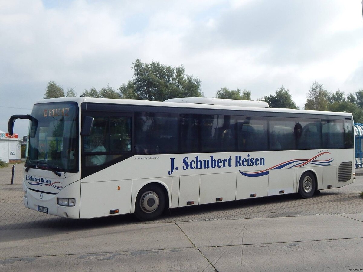 Irisbus Crossway von J. Schubert Reisen aus Deutschland in Rostock. 