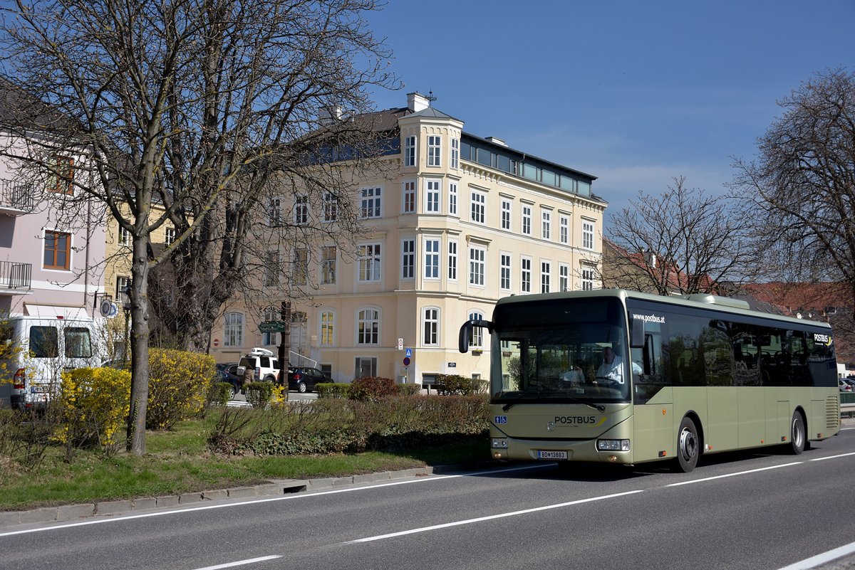 Irisbus,Postbus der �BB in Krems unterwegs.