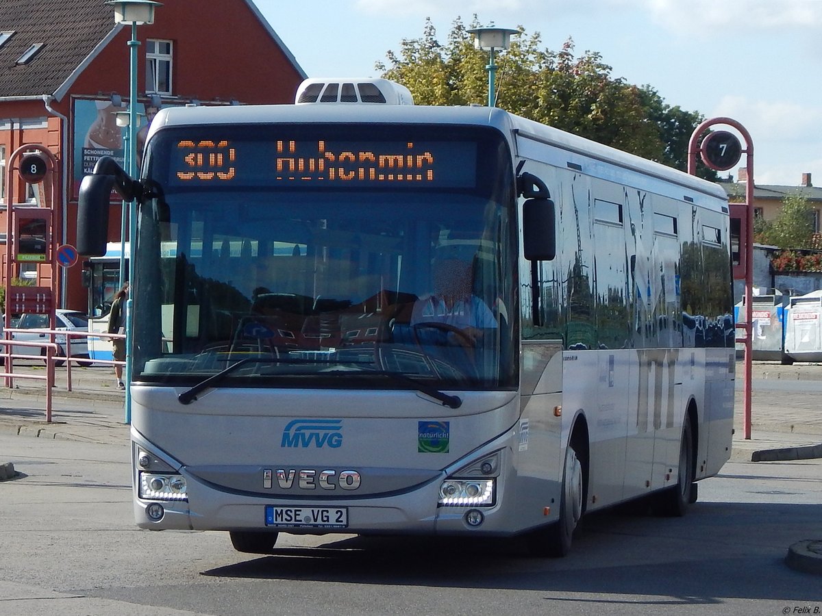 Iveco Crossway der MVVG in Neubrandenburg.