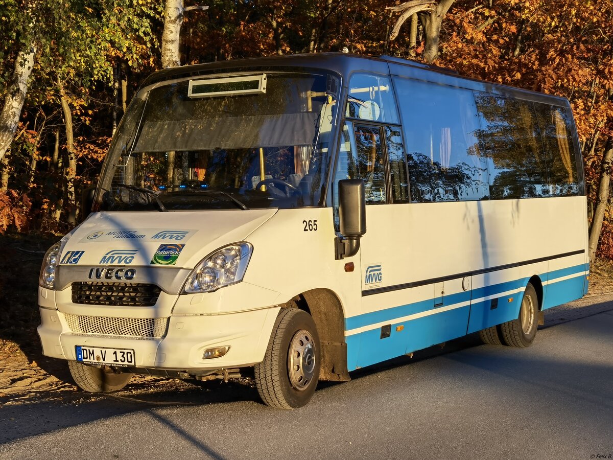 Iveco Daily mit TS-Aufbau der MVVG in Waren.