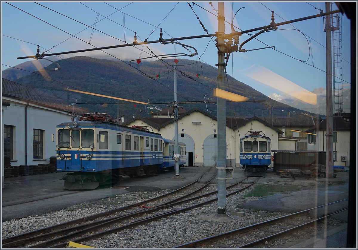 Leider kein besonders schönes Bild, aber eine Möglichkeit die beiden SSIF De 4/4 (?) im Betriebsbahnhof von Domodossla zu zeigen..
7. Okt. 2016