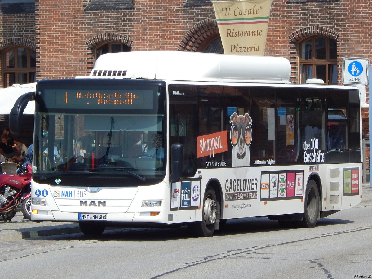 MAN Lion's City CNG von Nahbus in Wismar.