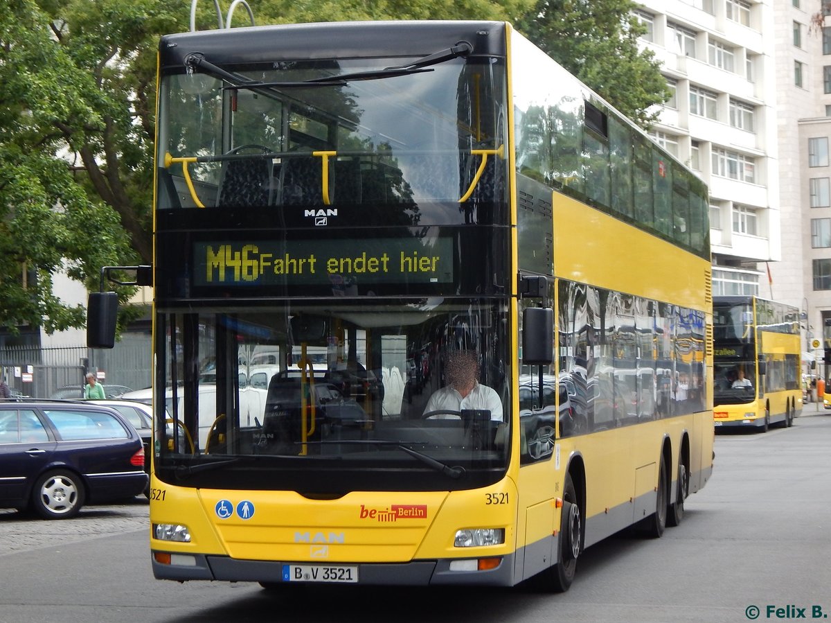 MAN Lion's City DD der BVG in Berlin.