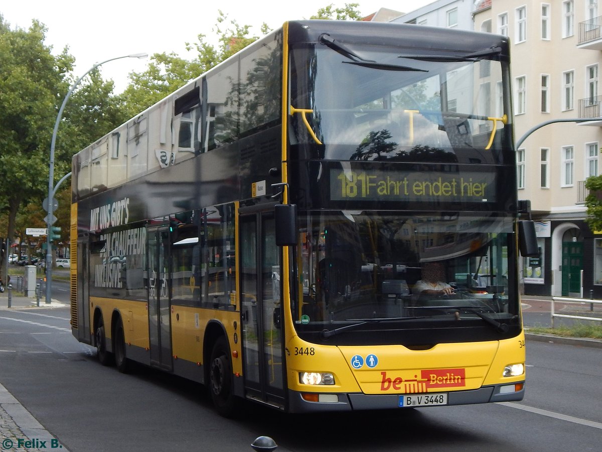 MAN Lion's City DD der BVG in Berlin.