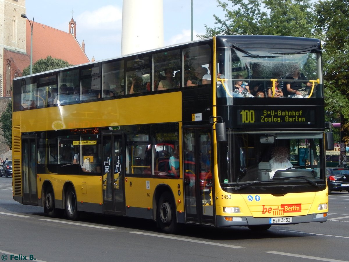 MAN Lion's City DD der BVG in Berlin.