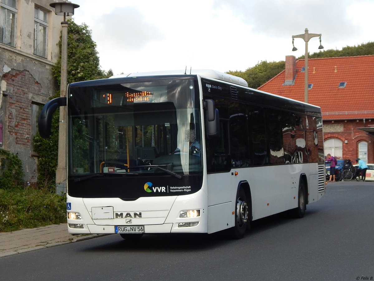 MAN Lion's City LE Ü der VVR in Sassnitz.