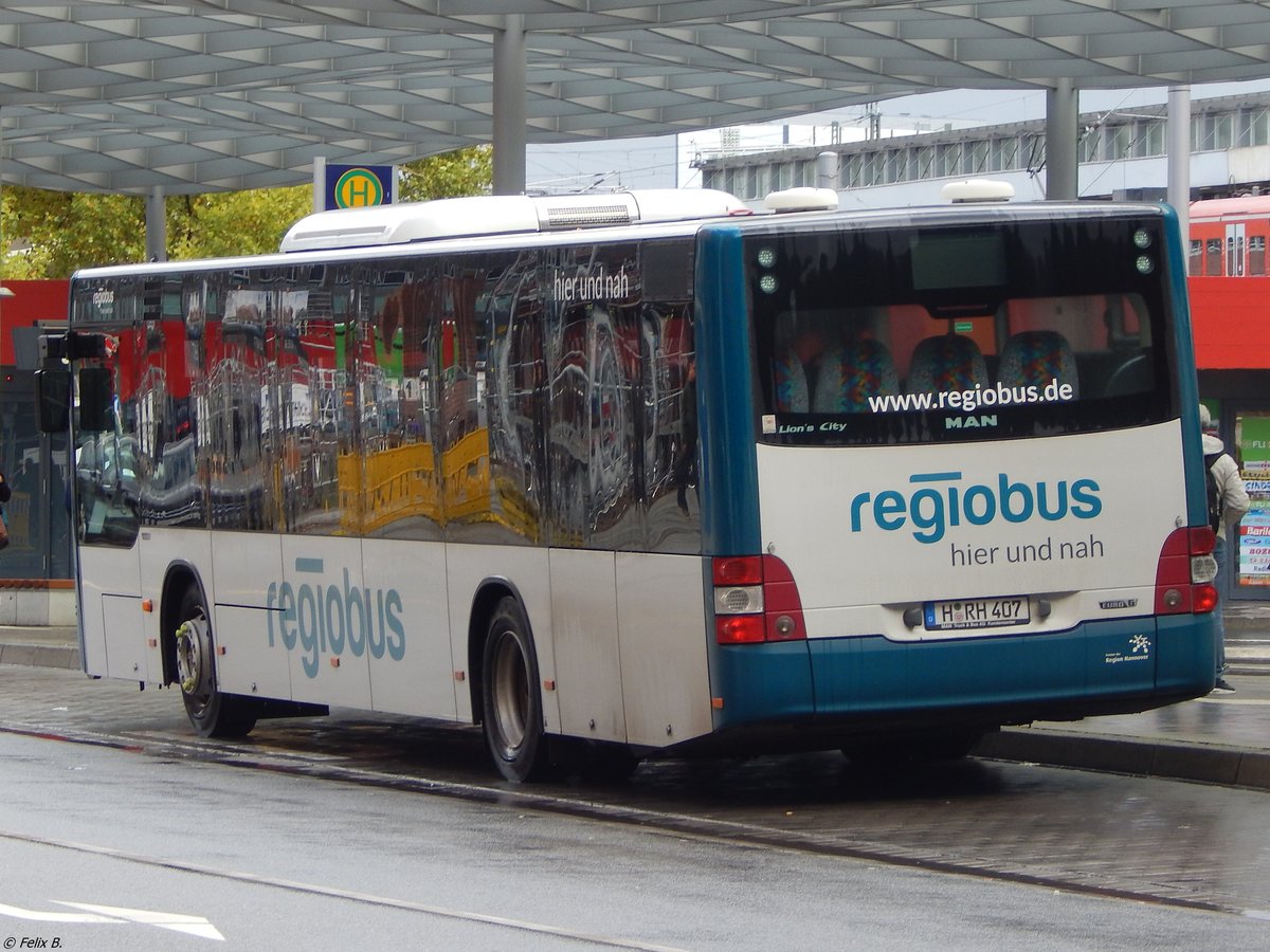 MAN Lion's City von RegioBus Hannover aus Deutschland in Hannover.