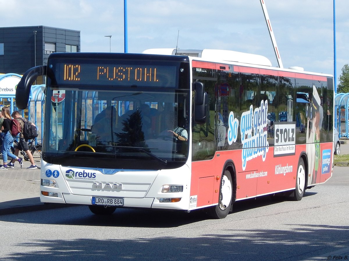 MAN Lion's City von Regionalbus Rostock in Rostock.