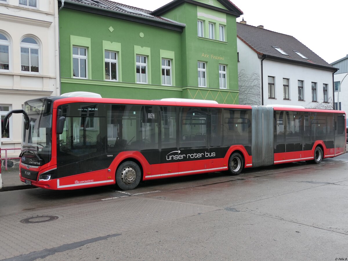 MAN Lion's City von URB aus Deutschland in Neubrandenburg.