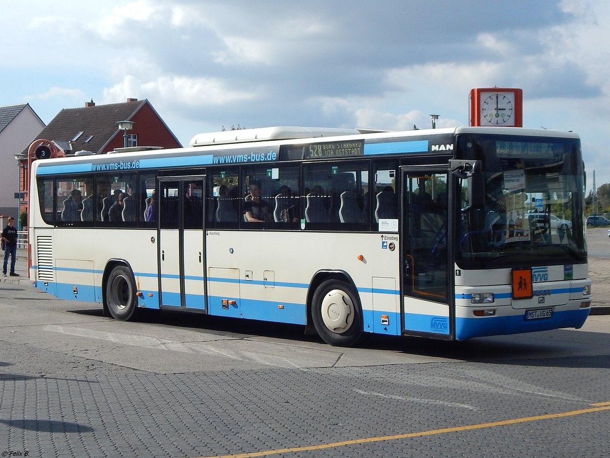 MAN Lion's Classic der MVVG in Neubrandenburg.