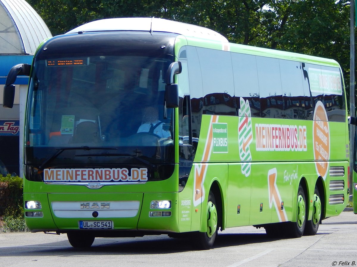 MAN Lion's Coach von Flixbus/Schröder aus Deutschland in Berlin.