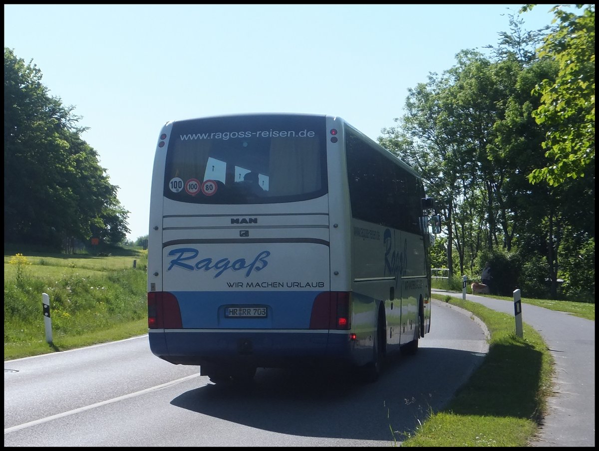 MAN Lion's Coach von Rago�-Reisen aus Deutschland in Sassnitz.