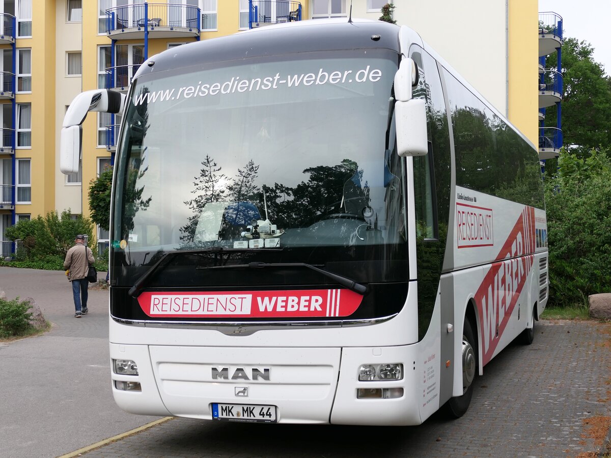 MAN Lion's Coach von Reisdienst Weber aus Deutschland in Binz.