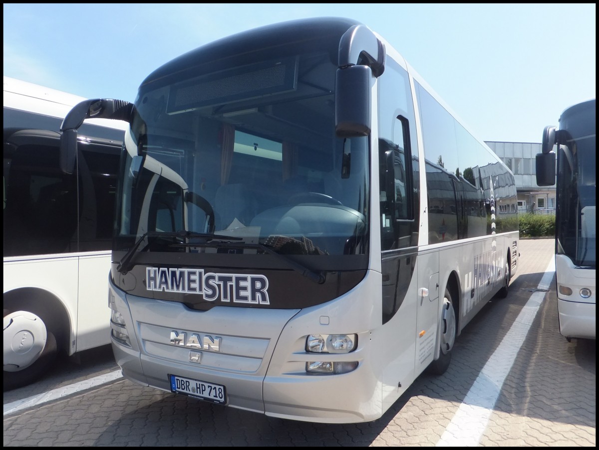 MAN Lion's Regio von Hameister aus Deutschland in Rostock.