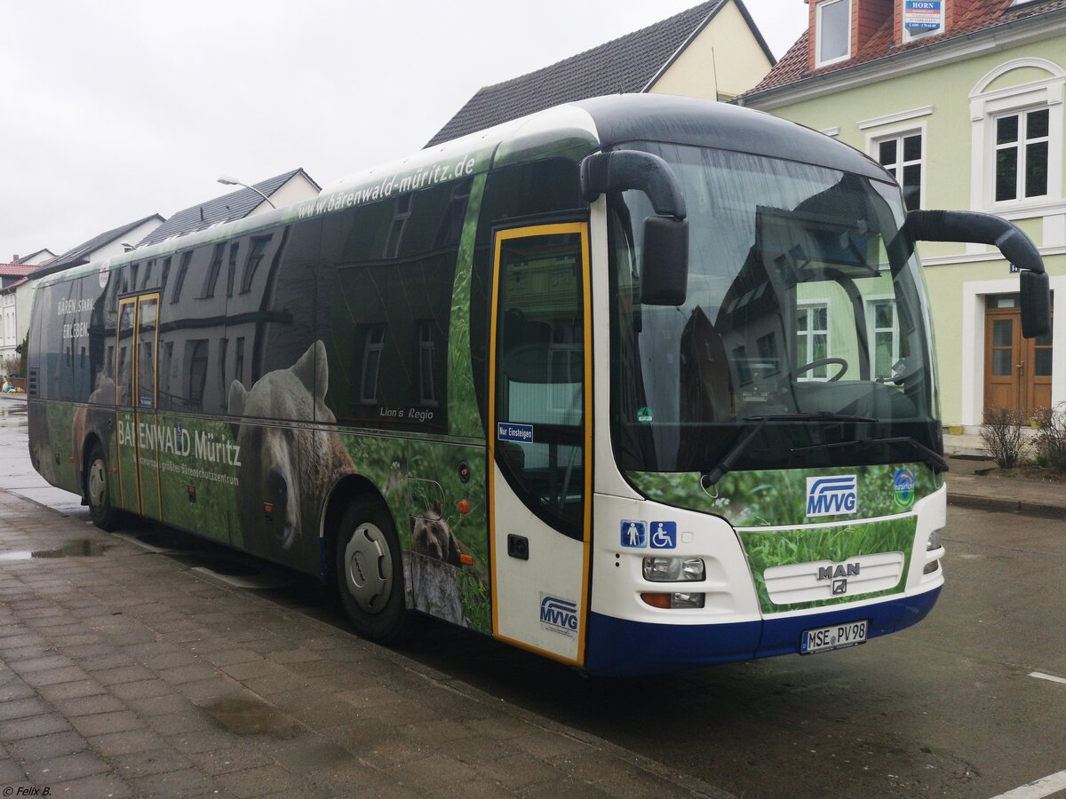 MAN Lion's Regio der MVVG in Neubrandenburg.