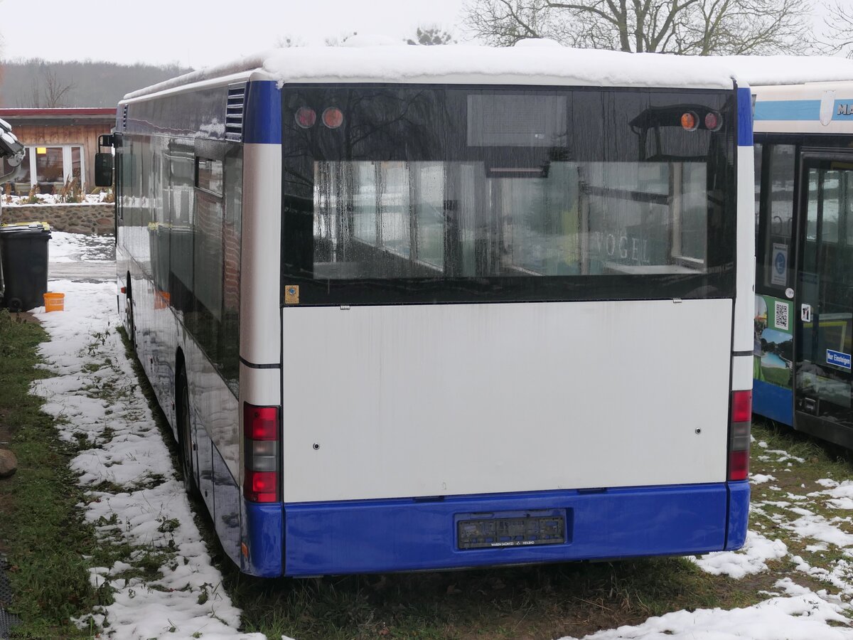 MAN Niederflurbus 2. Generation ex MVVG in Sandhagen. 