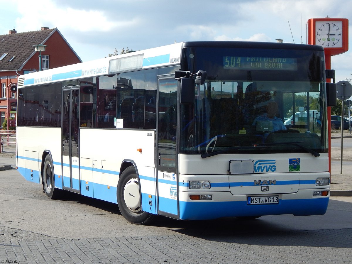 MAN SÜ 283 der MVVG in Neubrandenburg.