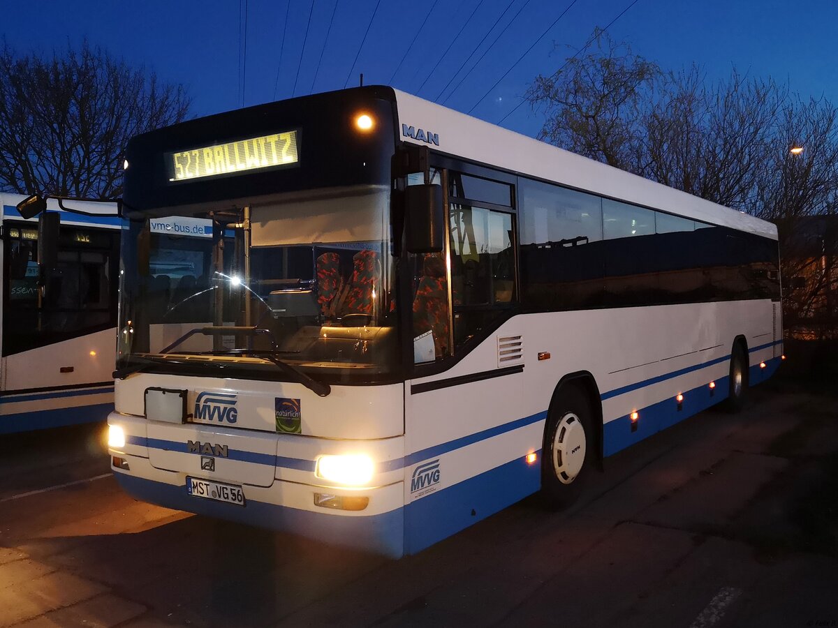 MAN SÜ 283 der MVVG in Neubrandenburg.