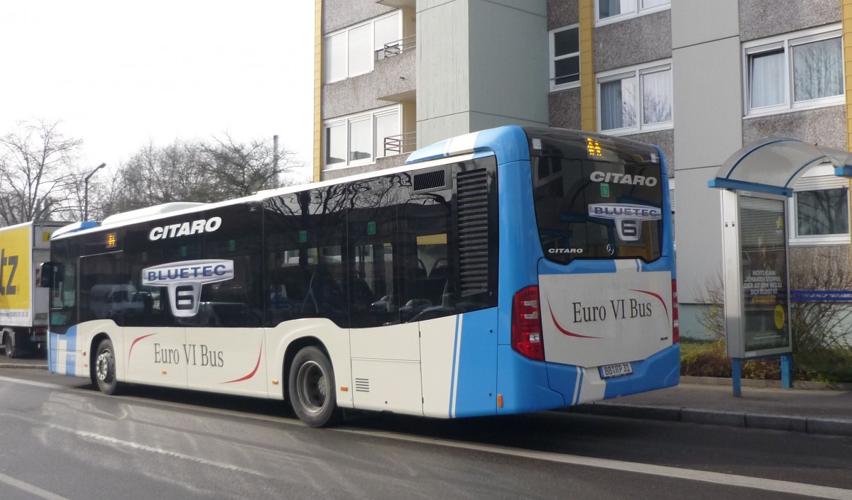 MB-Citaro C2 , Euro6 in Maichingen Fa. Pflieger, B�blingen
