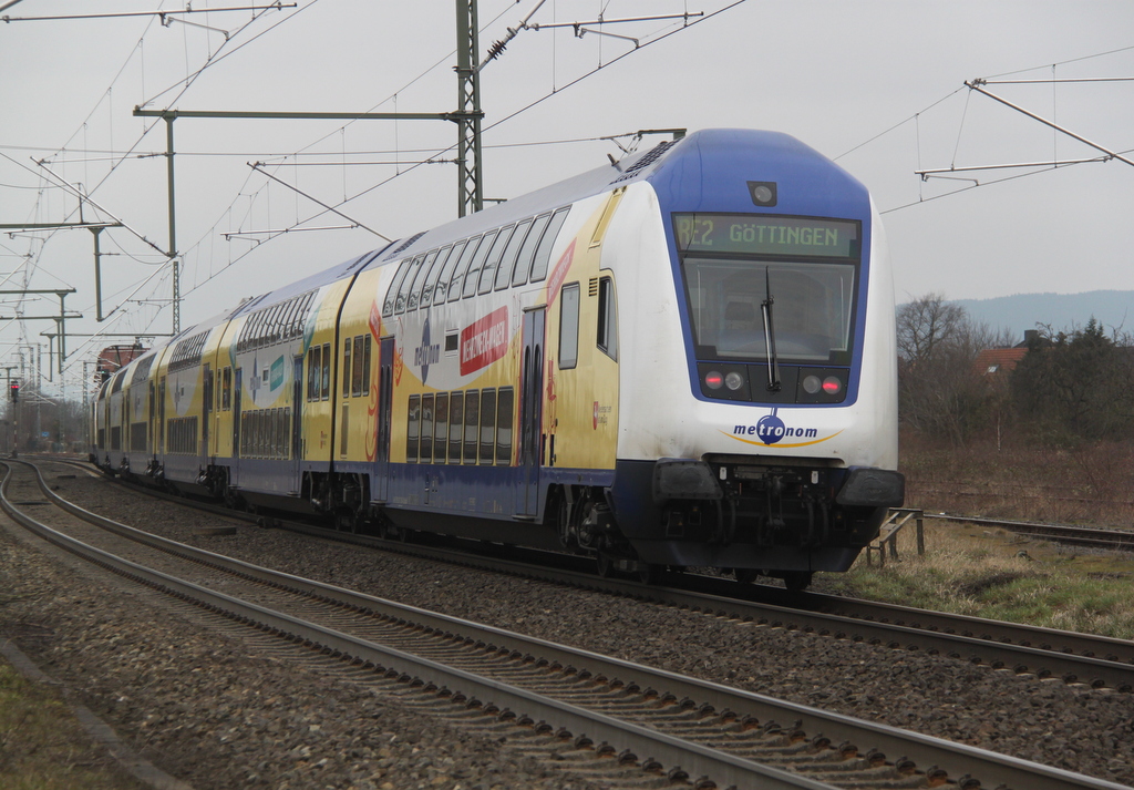 ME 82813(Uelzen-G�ttingen)bei der Einfahrt in Nordstemmen am 12.03.2016