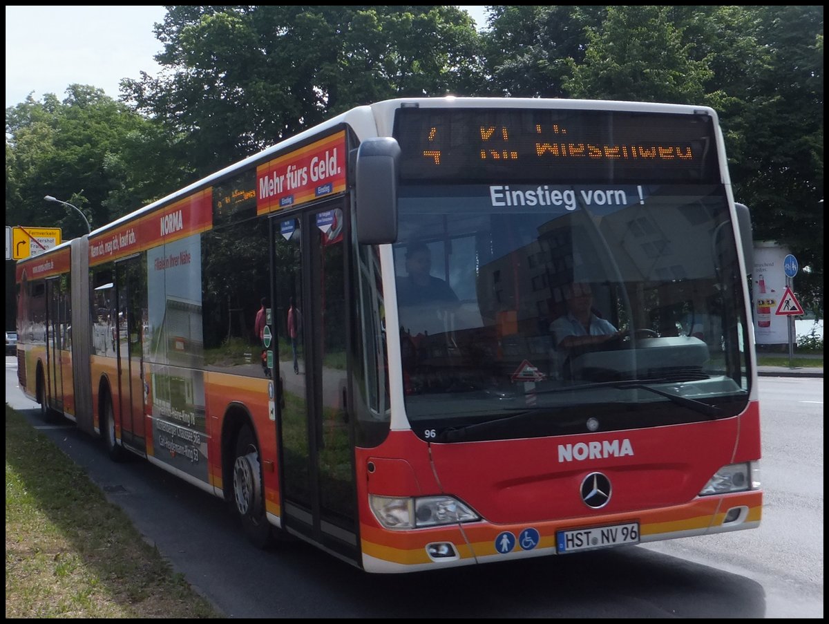 Mercedes Citaro II der Stadtwerke Stralsund in Stralsund.