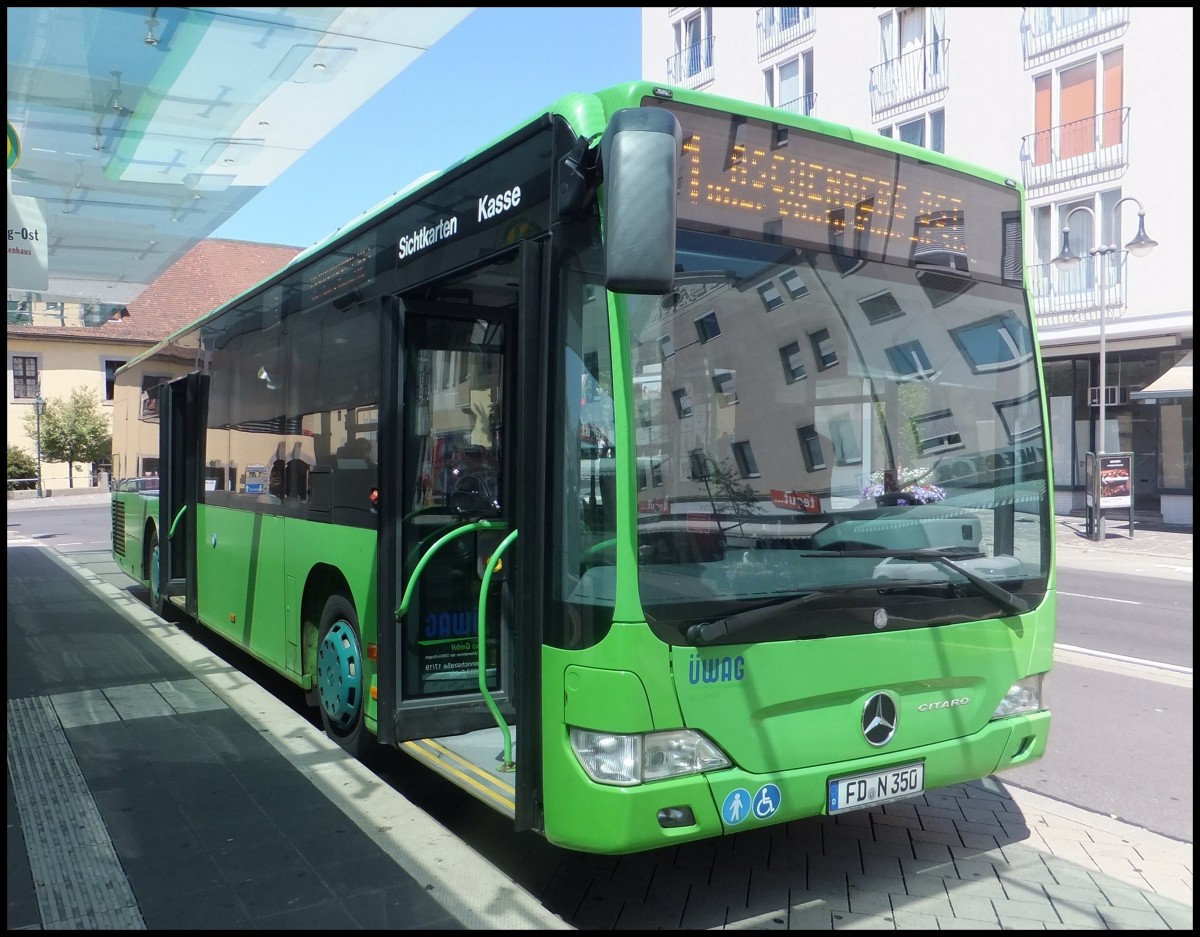 Mercedes Citaro II der �WAG in Fulda. 