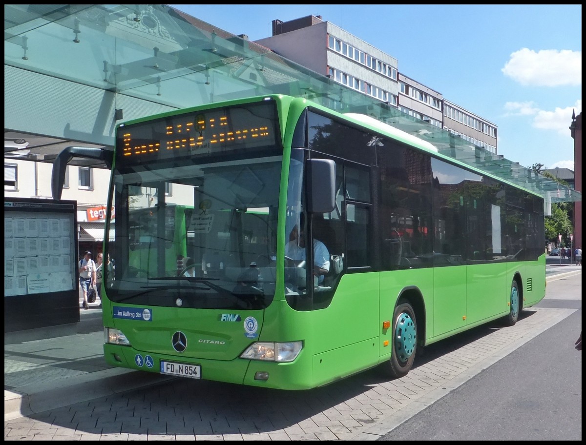 Mercedes Citaro II der �WAG in Fulda. 