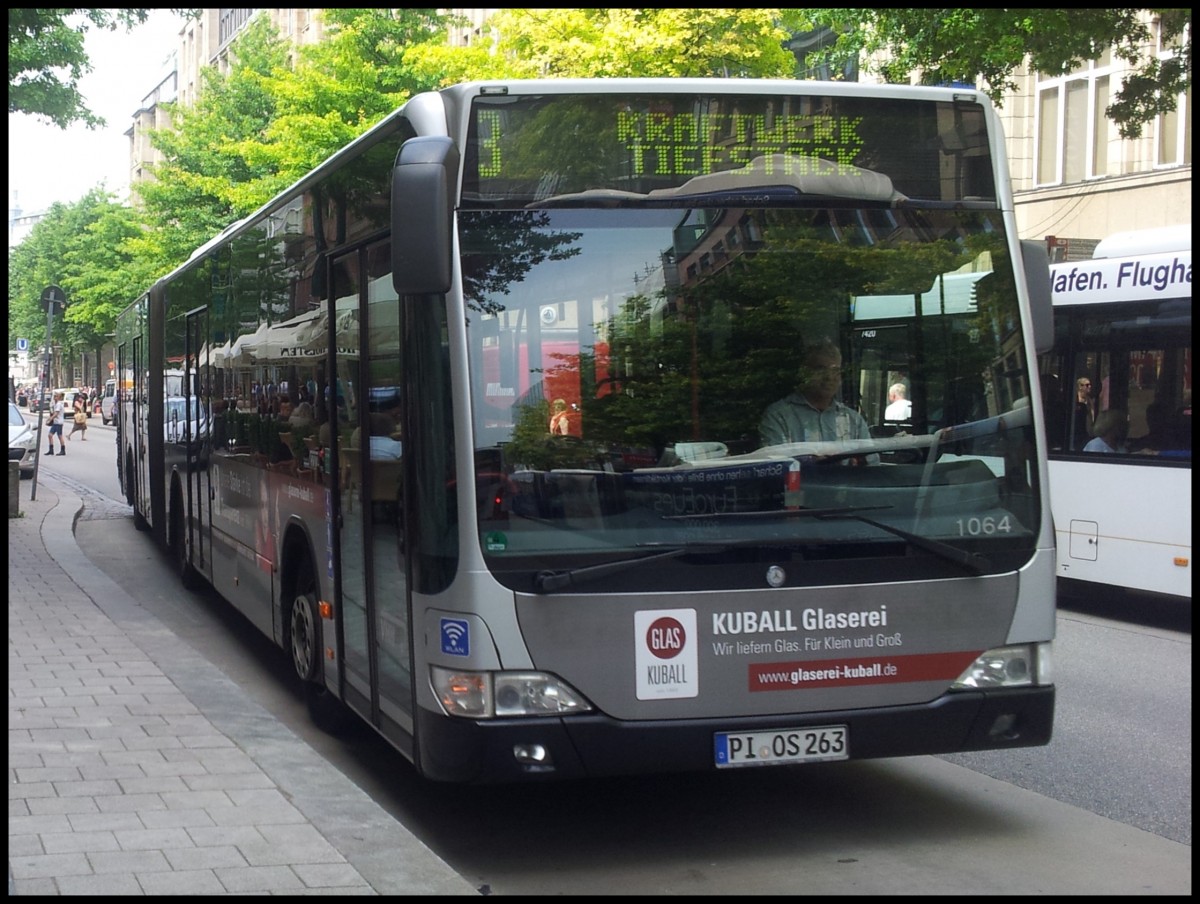 Mercedes Citaro II der VHH-PVG in Hamburg.