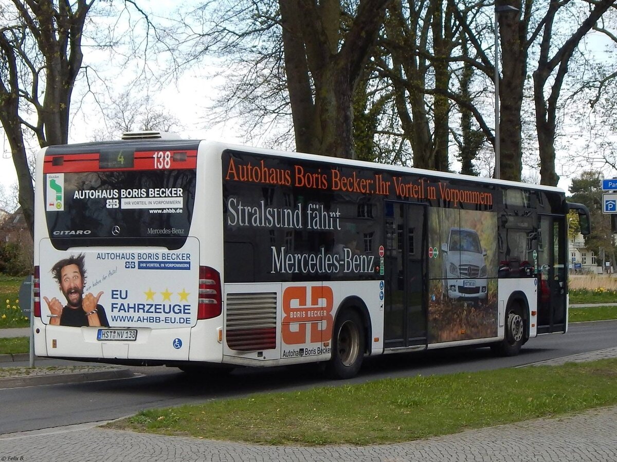 Mercedes Citaro II der VVR in Stralsund.