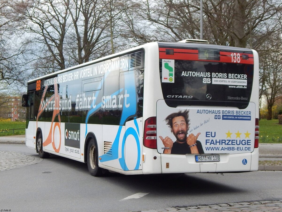 Mercedes Citaro II der VVR in Stralsund.