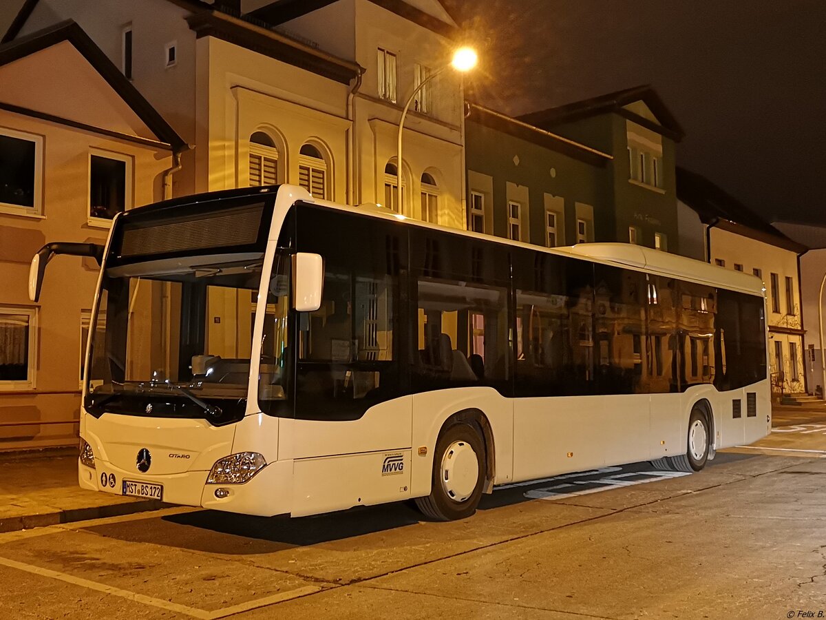Mercedes Citaro III von Becker-Strelitz Reisen aus Deutschland in Neubrandenburg.