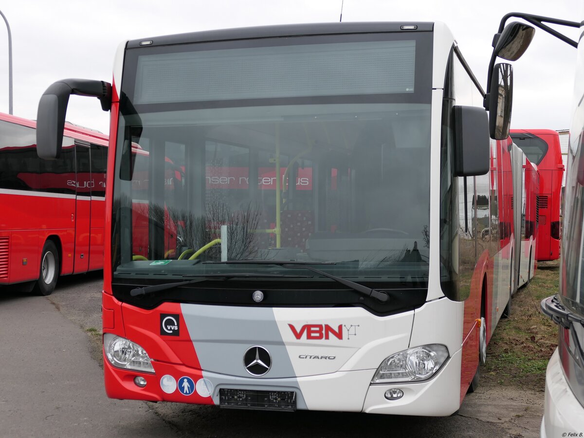 Mercedes Citaro III von URB aus Deutschland (ex Verkehrsbetriebe Nagoldtal - CW-LL 1248) in Ueckermünde.