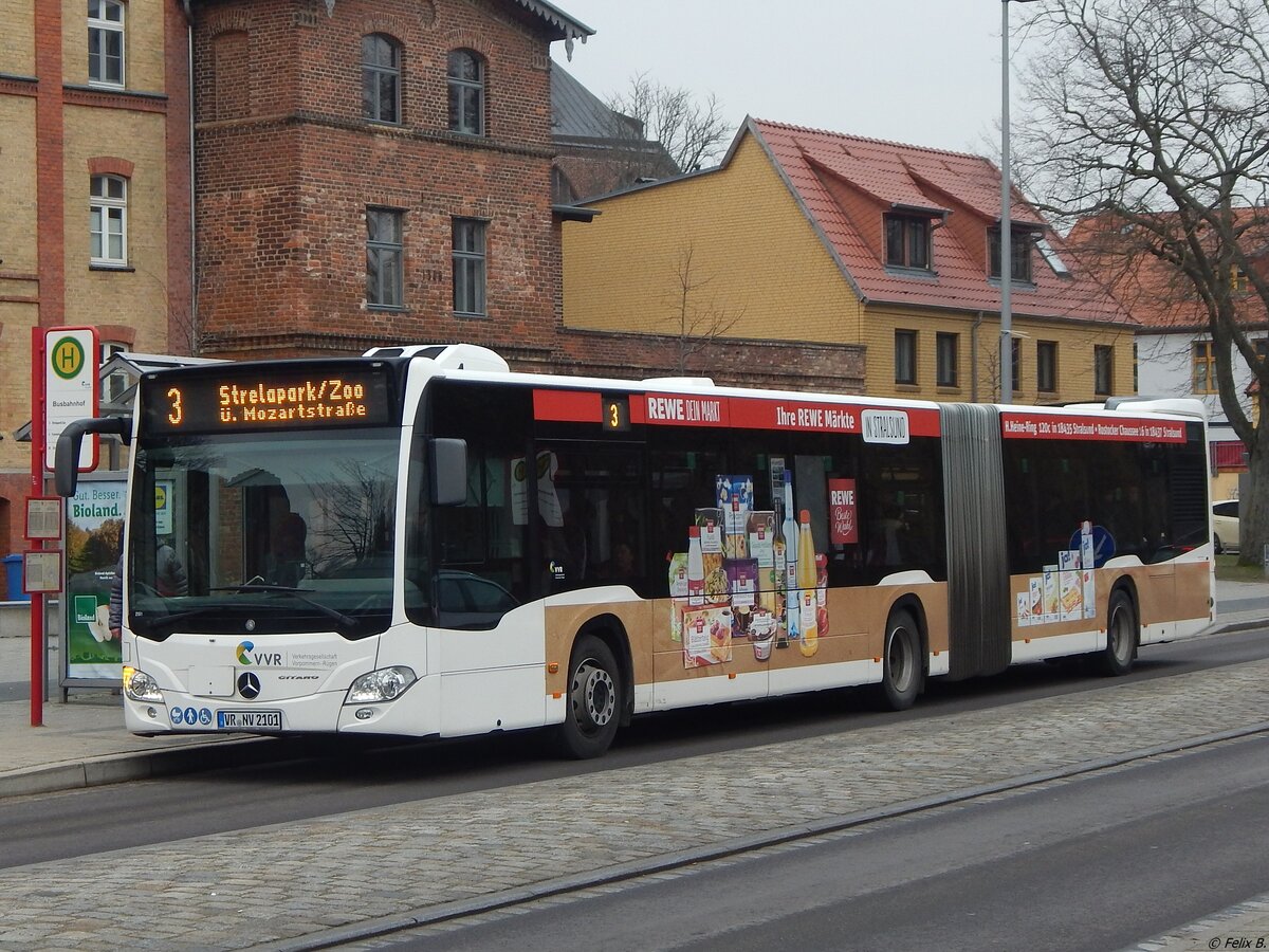 Mercedes Citaro III der VVR in Stralsund.