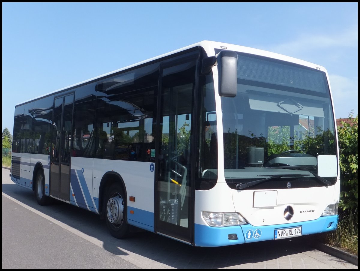 Mercedes Citaro K der VVR in Sassnitz.