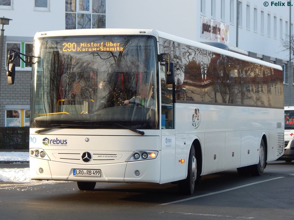 Mercedes Intouro von Regionalbus Rostock in Güstrow.