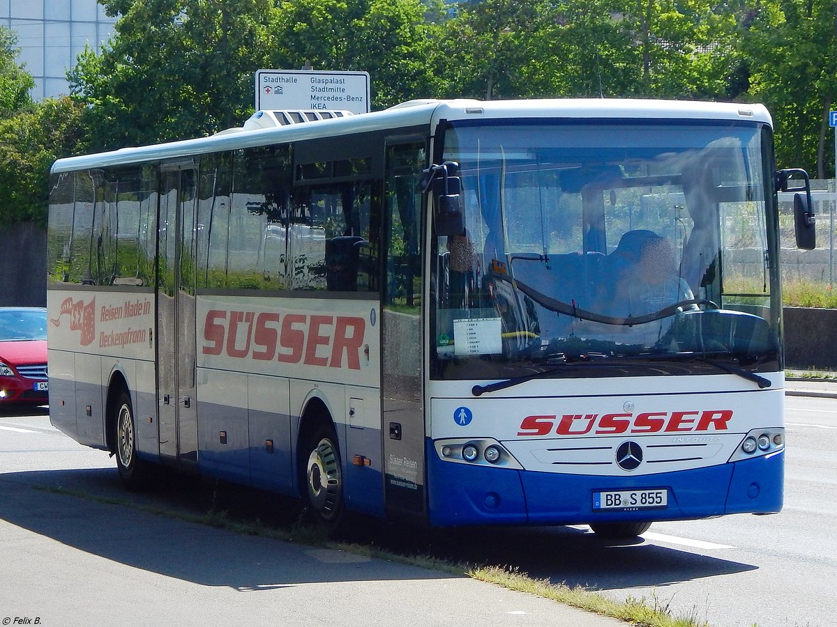 Mercedes Intouro von Süsser aus Deutschland (ex ICOM/Tschechien) in Sindelfingen.