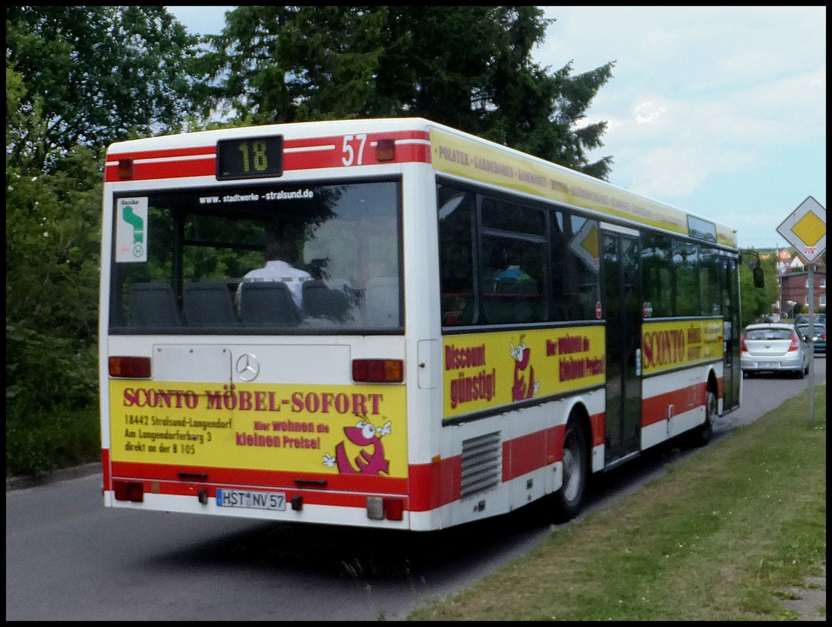 Mercedes O 405 der VVR in Sassnitz.