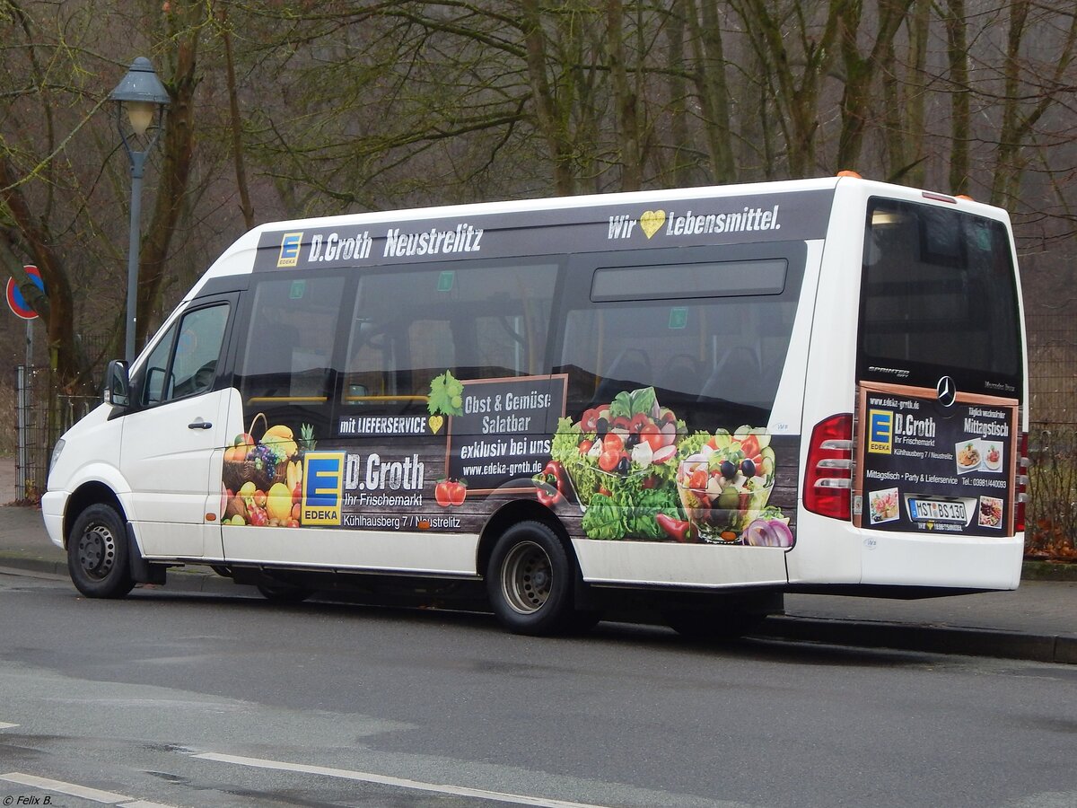 Mercedes Sprinter von Becker-Strelitz Reisen aus Deutschland in Neustrelitz.