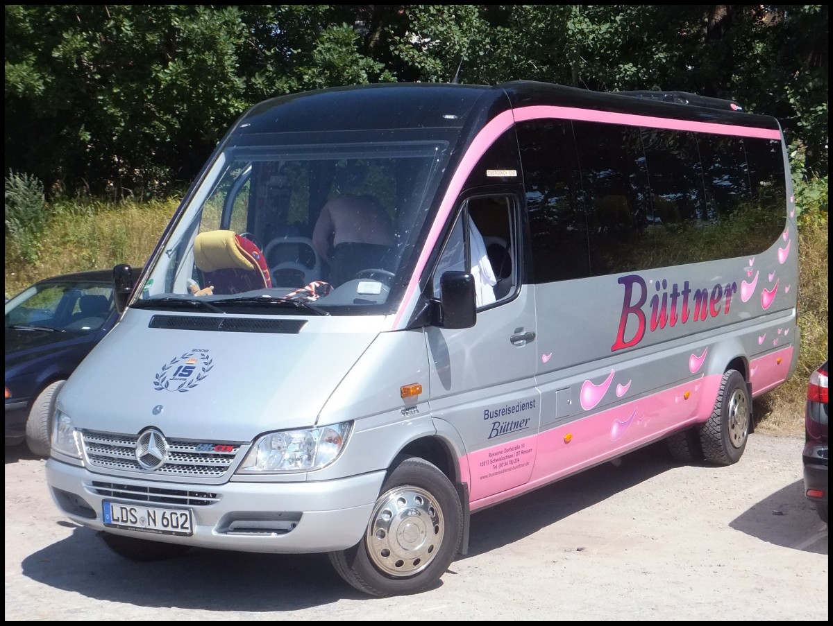 Mercedes Sprinter von B�ttner aus Deutschland in Binz.