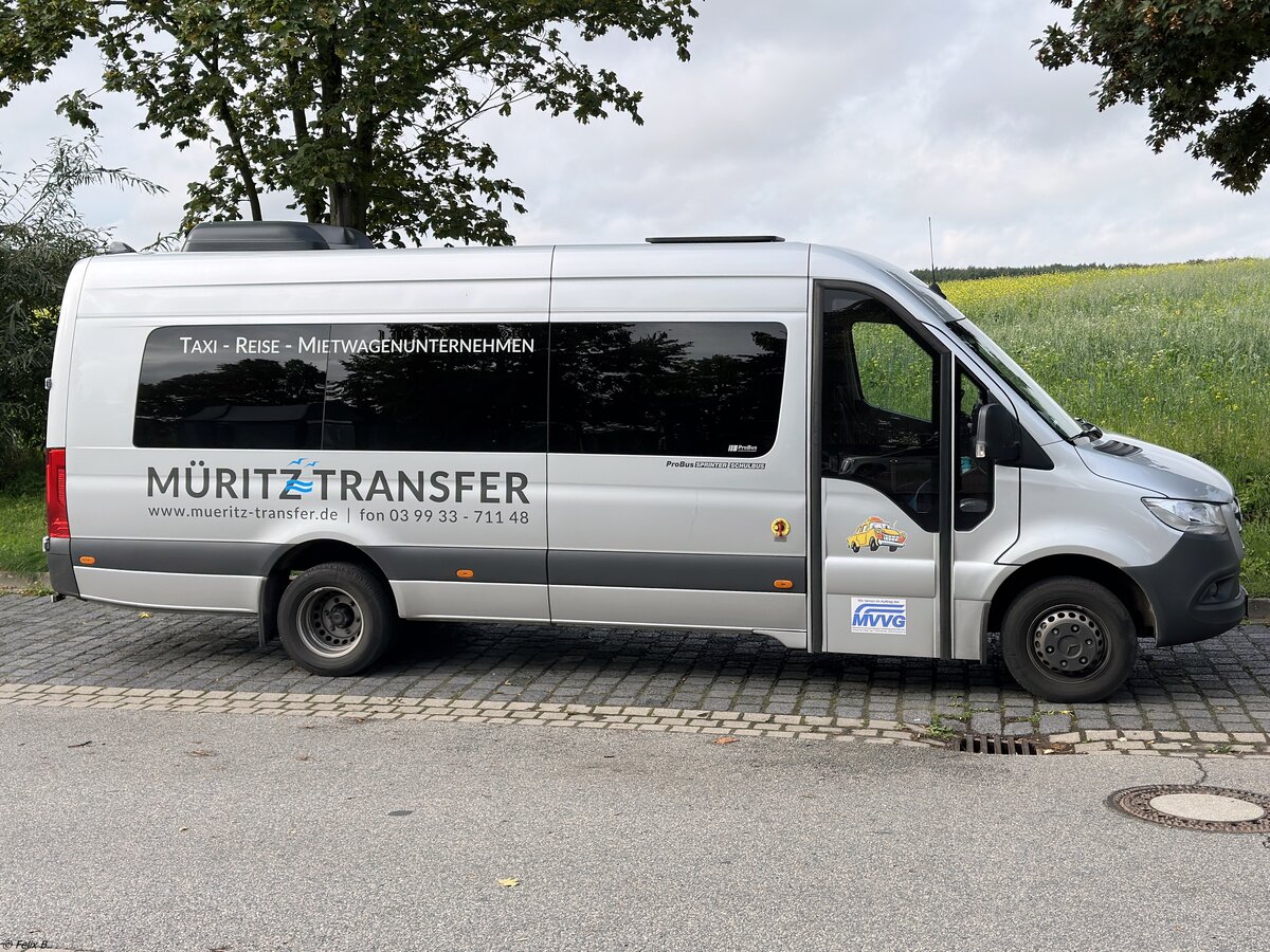 Mercedes Sprinter von Müritz Transfer aus Deutschland in Malchow.