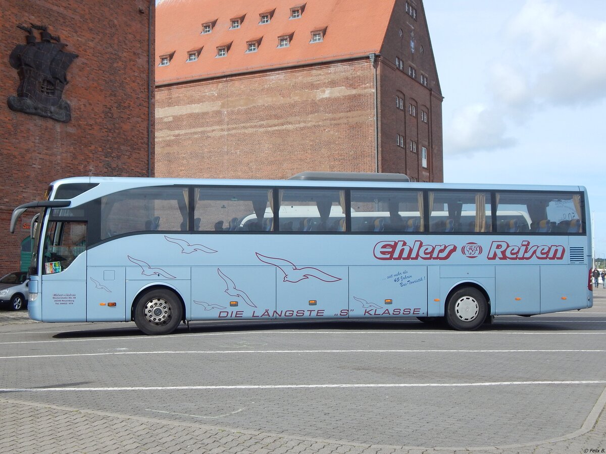 Mercedes Tourismo von Ehlers-Reisen aus Deutschland in Stralsund.