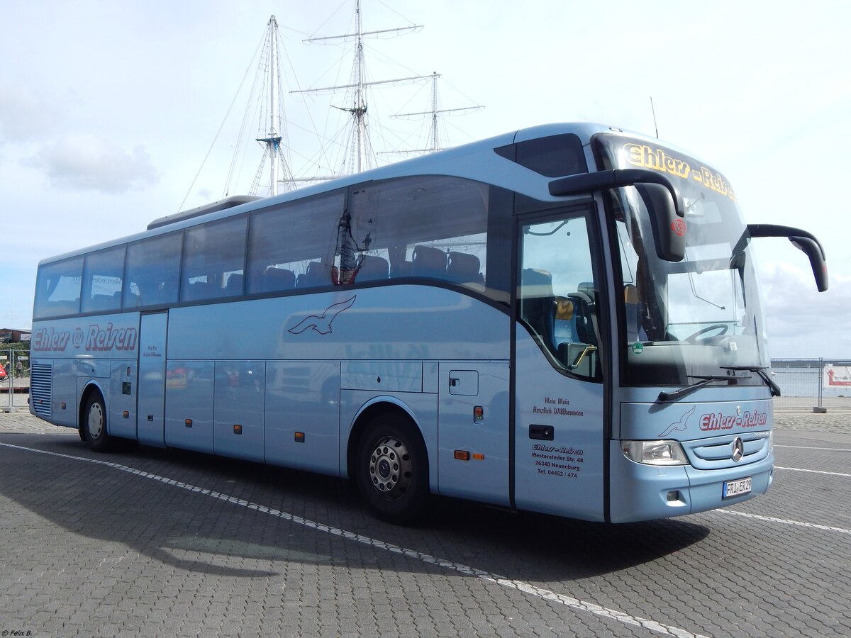 Mercedes Tourismo von Ehlers-Reisen aus Deutschland in Stralsund.
